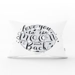 - Rh-Dik-2106-Gorsel1 - Realhomes Özel Tasarım Yazı Desenli Dijital Baskılı Dekoratif Dikdörtgen Yastık Kırlent Kılıfı Realhomes