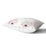 Özel Tasarım Kuş Desenli Dijital Baskılı Modern Dikdörtgen Kırlent Kılıfı Realhomes