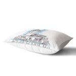 İstanbul Desenli Dijital Baskılı Dekoratif Dikdörtgen Yastık Kırlent Kılıfı Realhomes