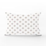 - Rh-Dik-2160-Gorsel1 - Realhomes Gri Renkli Puantiyeli Dijital Baskılı Dekoratif Dikdörtgen Yastık Kılıfı Realhomes