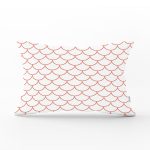 - Rh-Dik-2165-Gorsel1 - Realhomes  Mürdüm Renkli Geometrik Desenli Dijital Bakılılı Dikdörtgen Yastık Kılıfı Realhomes