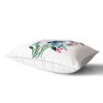 Modern Çiçek Desenli Dijital Baskılı Dekoratif Dikdörtgen Yastık Kılıfı Realhomes