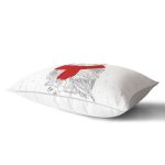 Baykuş Desenli Dijital Baskılı Dekoratif Dikdörtgen Yastık Kırlent Kılıfı Realhomes