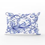 - Rh-Dik-2190-Gorsel1 - Realhomes Modern Sarmaşık Desenli Dijital Baskılı Dekoratif Dikdörtgen Kırlent Kılıfı Realhomes