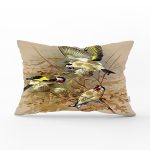 - Rh-Dik-22-Gorsel1 - Realhomes Saka Kuşlu Dijital Baskılı Dekoratif Dikdörtgen Yastık Kırlent Kılıfı Realhomes