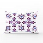 - Rh-Dik-2200-Gorsel1 - Realhomes Rengarenk Çiçek Desenli Dijital Baskılı Dekoratif Dikdörtgen Yastık Kılıfı Realhomes