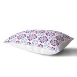 Modern Çiçek Resimli Dijital Baskılı Dekoratif Dikdörtgen Yastık Kılıfı Realhomes
