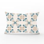 - Rh-Dik-2220-Gorsel1 - Realhomes Krem Zeminli Dijital Baskılı Modern Dikdörtgen Yastık Kırlent Kılıfı Realhomes