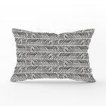 - Rh-Dik-2234-Gorsel1 - Realhomes  Modern Siyah Beyaz Desenli Dijital Baskılı Dikdörtgen Kırlent Kılıfı Realhomes