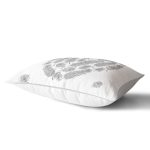 Tüy Desen Kalp Motifli Dijital Baskılı Dekoratif Dikdörtgen Kırlent Kılıfı Realhomes