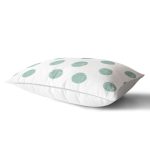 - Rh-Dik-2259-Gorsel2 - Realhomes Mind Yeşili Puantiyeli Dijital Baskılı Dekoratif Dikdörtgen Yastık Kılıfı Realhomes