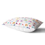 - Rh-Dik-2283-Gorsel2 - Realhomes Renkli Kuş Temalı Dijital Baskılı Dekoratif Dikdörtgen Yastık Kırlent Kılıfı Realhomes