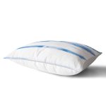 Mavi Beyaz Renkli Dijital Baskılı Modern Dikdörtgen Kırlent Kılıfı Realhomes