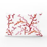 - Rh-Dik-2306-Gorsel1 - Realhomes  Yosun Desenli Dijital Baskılı Dekoratif Dikdörtgen Yastık Kırlent Kılıfı Realhomes