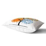 - Rh-Dik-2335-Gorsel2 - Realhomes 4 Mevsim Ağaç Resimli Dekoratif Dikdörtgen Yastık Kırlent Kılıfı Realhomes