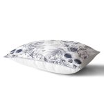 Kurukafa ve Çiçekler Motifli Dekoratif Dikdörtgen Yastık Kırlent Kılıfı Realhomes