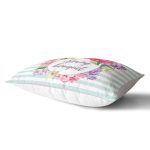 - Rh-Dik-2387-Gorsel2 - Realhomes Spring Bouquet Temalı Modern Dijital Baskılı Dikdörtgen Yastık Kılıfı Realhomes