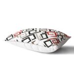 Labirent Çizimli Modern Dijital Baskılı Dikdörtgen Yastık Kılıfı Realhomes