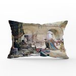 RealHomes Özel Tasarım Dijital Baskılı Modern Dikdörtgen Yastık Kırlent Kılıfı Realhomes