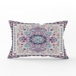 - Rh-Dik-2413-Gorsel1 - Realhomes Kare Çini Motifli Modern Dijital Baskılı Dikdörtgen Yastık Kılıfı Realhomes