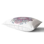 Köşegen Çini Desenli Dekoratif Dikdörtgen Yastık Kırlent Kılıfı Realhomes