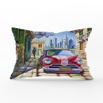 RealHomes Özel Tasarım Dijital Baskılı Modern Dikdörtgen Yastık Kırlent Kılıfı Realhomes