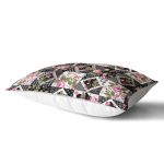 Kavaniçe Kare Desenli Dekoratif Dikdörtgen Yastık Kırlent Kılıfı Realhomes