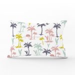 - Rh-Dik-2459-Gorsel1 - Realhomes Sarı Lacivert Desenli Dijital Baskılı Dikdörtgen Yastık Kılıfı Realhomes