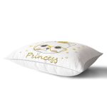 - Rh-Dik-2471-Gorsel2 - Realhomes Princess Kedi Motifli Modern Dijital Baskılı Dikdörtgen Yastık Kılıfı Realhomes