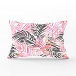 - Rh-Dik-2479-Gorsel1 - Realhomes Palmiye Esintisi Temalı Dijital Baskılı Dikdörtgen Yastık Kırlent Kılıfı Realhomes