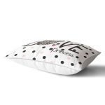 - Rh-Dik-2481-Gorsel2 - Realhomes Love Princess Motifli Dijital Baskılı Dekoratif Dikdörtgen Kırlent Kılıfı Realhomes