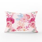 - Rh-Dik-2492-Gorsel1 - Realhomes Pudra Çiçekler Temalı Dijital Baskılı Dikdörtgen Yastık Kırlent Kılıfı Realhomes