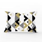 - Rh-Dik-2508-Gorsel1 - Realhomes Hardal Renk Geometrik Şekiller Temalı Dikdörtgen Kırlent Kılıfı Realhomes