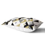 - Rh-Dik-2508-Gorsel2 - Realhomes Hardal Renk Geometrik Şekiller Temalı Dikdörtgen Kırlent Kılıfı Realhomes