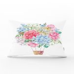 - Rh-Dik-2520-Gorsel1 - Realhomes Kurdele Motifli Karma Çiçek Baskılı Dijital Baskılı Dikdörtgen Yastık Kırlent Kılıfı Realhomes