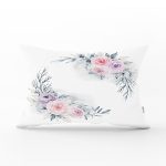 - Rh-Dik-2521-Gorsel1 - Realhomes Çiçek Motifli Dijital Baskılı Dekoratif Dikdörtgen Yastık Kırlent Kılıfı Realhomes