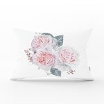 - Rh-Dik-2536-Gorsel1 - Realhomes  Soluk Çiçek Motifli Modern Baskılı Dikdörtgen Kırlent Kılıfı Realhomes