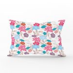 - Rh-Dik-280-Gorsel1 - Realhomes Çiçek Desenli Dijital Baskılı Dekoratif Dikdörtgen Yastık Kırlent Kılıfı Realhomes
