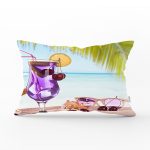 - Rh-Dik-3009-Gorsel1 - Realhomes Kokteyl ve Sahil Özel Tasarım Modern Dijital Baskılı Dikdörtgen Yastık Kırlent Kılıfı Realhomes