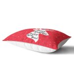 - Rh-Dik-3055-Gorsel2 - Realhomes Merry Christmas Geyik Desenli Dekoratif Dikdörtgen Yastık Kırlent Kılıfı Realhomes