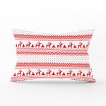 - Rh-Dik-3056-Gorsel1 - Realhomes Kanaviçe Yılbaşı Temalı Özel Tasarım Modern Dikdörtgen Yastık Kırlent Kılıfı Realhomes