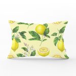 - Rh-Dik-3097-Gorsel1 - Realhomes Özel Tasarım Limon Desenli Modern Dijital Baskılı Dikdörtgen Yastık Kırlent Kılıfı Realhomes