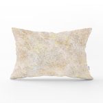 Modern Pudra Renkli Dijital Baskılı Dekoratif Dikdörtgen Yastık Kırlent Kılıfı Realhomes