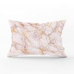 - Rh-Dik-3122-Gorsel1 - Realhomes Altın Yaldızlı Açık Renk Mermer Desenli Dikdörtgen Yastık Kırlent Kılıfı Realhomes