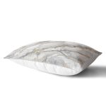 Modern Mermer Desenli Dijital Baskılı Dikdörtgen Yastık Kırlent Kılıfı Realhomes