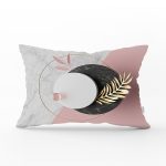 - Rh-Dik-3137-Gorsel1 - Realhomes Modern 3D Mermer Desenli Dijital Baskılı Dikdörtgen Yastık Kırlent Kılıfı Realhomes