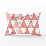 - Rh-Dik-3148-Gorsel1 - Realhomes Geometrik Üçgen Şekilli Mermer Desenli Dikdörtgen Yastık Kırlent Kılıfı Realhomes