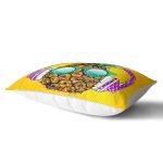 - Rh-Dik-3168-Gorsel2 - Realhomes  Summer Ananas Tasarımlı Dekoratif Dikdörtgen Yastık Kırlent Kılıfı Realhomes