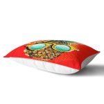 - Rh-Dik-3170-Gorsel2 - Realhomes Kırmızı Zemin Ananas Desenli Dekoratif Dikdörtgen Yastık Kırlent Kılıfı Realhomes
