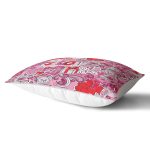 - Rh-Dik-3219-Gorsel2 - Realhomes Pembe Zeminli Love You Temalı Modern Dikdörtgen Yastık Kırlent Kılıfı Realhomes